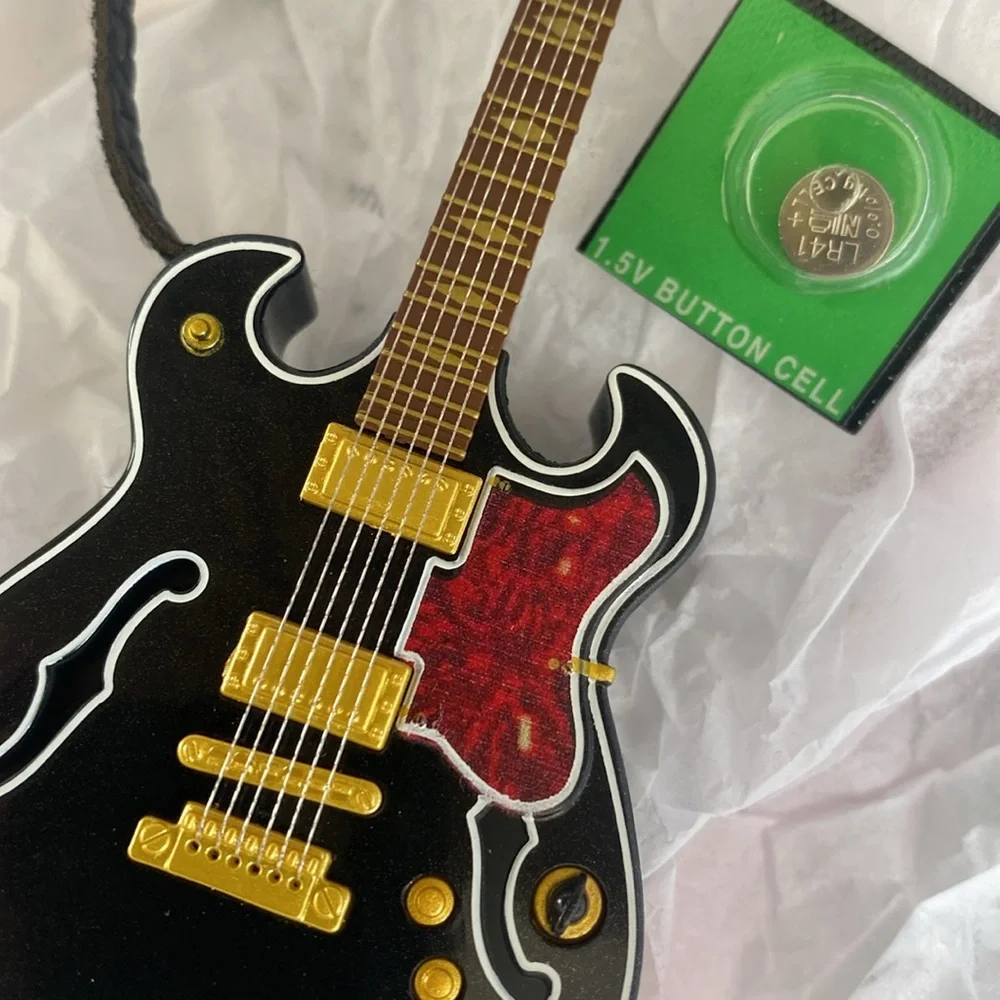 NIB 2021 Hallmark Keepsake The Thrill Is Gone Guitar Ornament